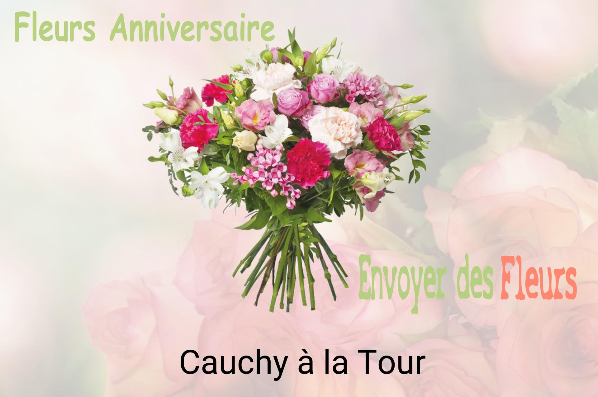 Bouquet de fleurs d’anniversaire livré à Cauchy-à-la-Tour